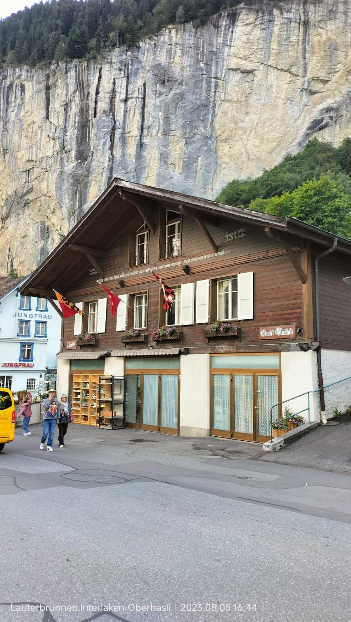 Chalet Maithili Lauterbrunnen -152-Year-Old Majestic Chalet Экстерьер фото