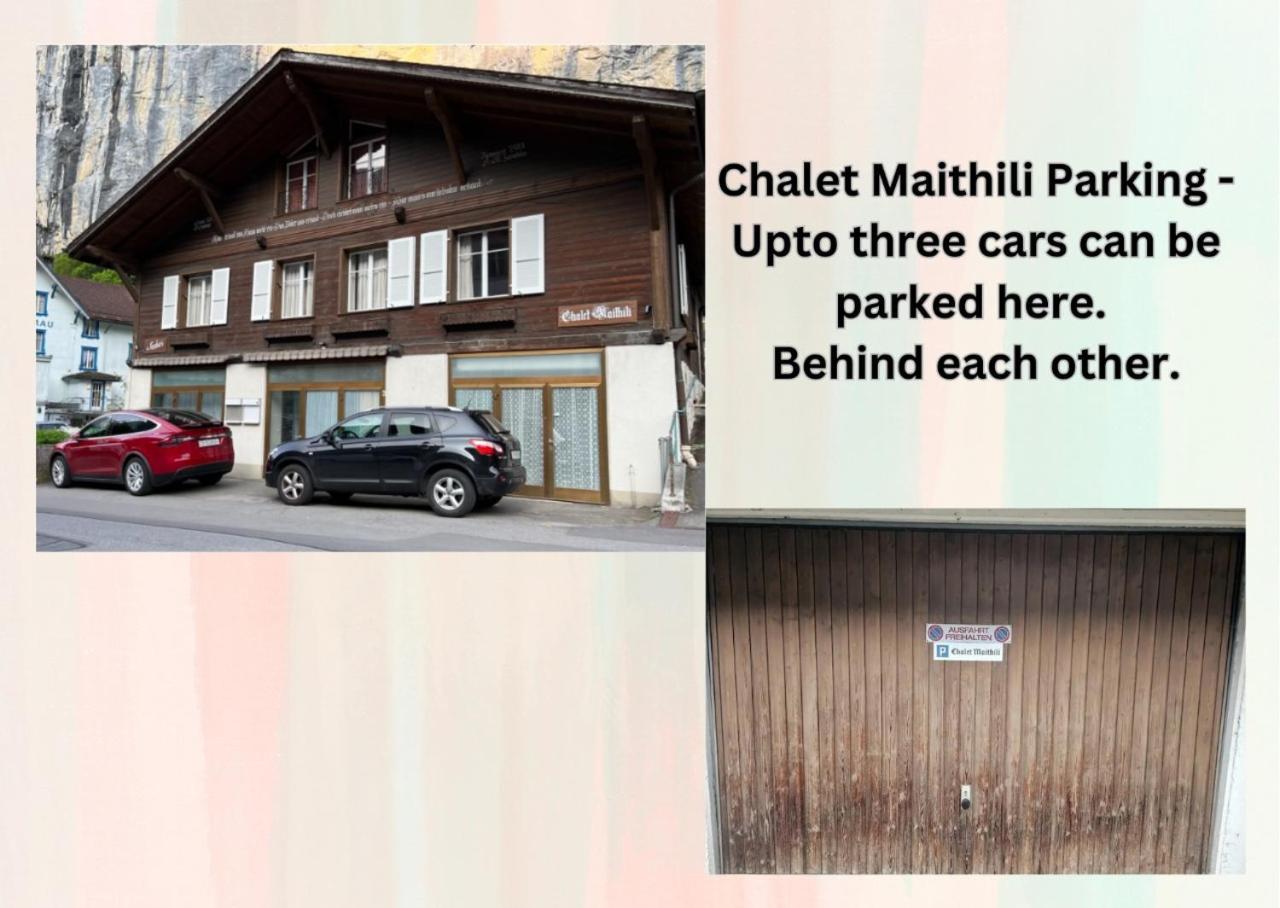 Chalet Maithili Lauterbrunnen -152-Year-Old Majestic Chalet Экстерьер фото