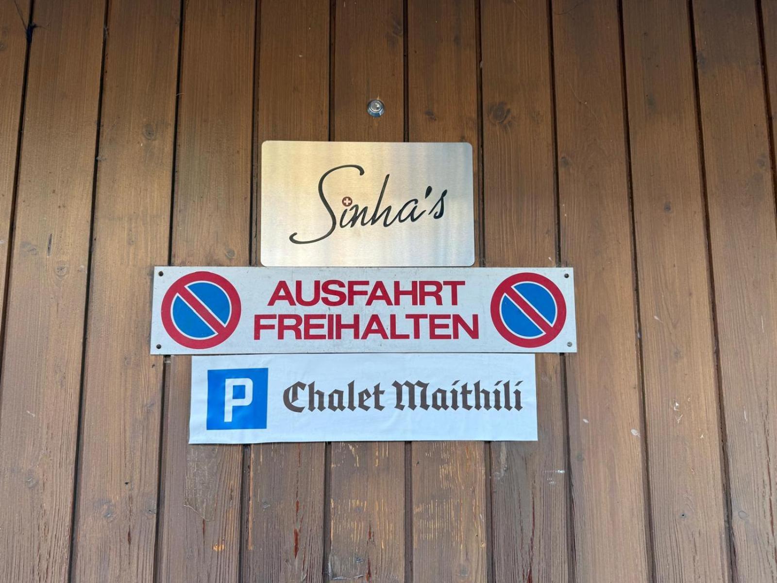 Chalet Maithili Lauterbrunnen -152-Year-Old Majestic Chalet Экстерьер фото